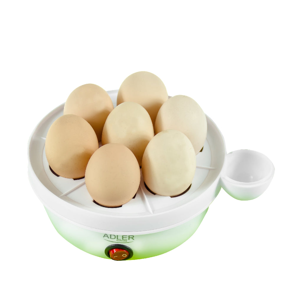 Adler | AD 4459 | Egg Boiler | 7 Eggs | 450W | Auto-off | White