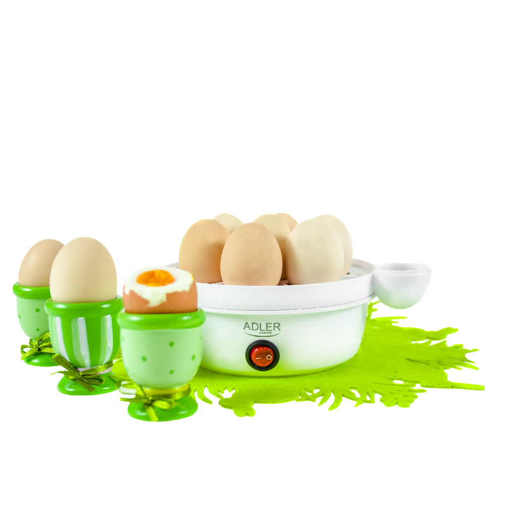 Adler | AD 4459 | Egg Boiler | 7 Eggs | 450W | Auto-off | White
