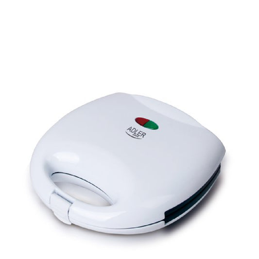 Adler | AD 301 | Sandwich Maker | 750W | 2 Sandwiches | Triangle | White