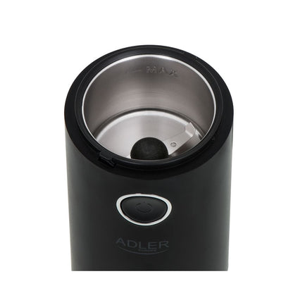Adler | AD 4446bs | Coffee Grinder | 150W | 75g Capacity | Stainless Steel Blade | Black