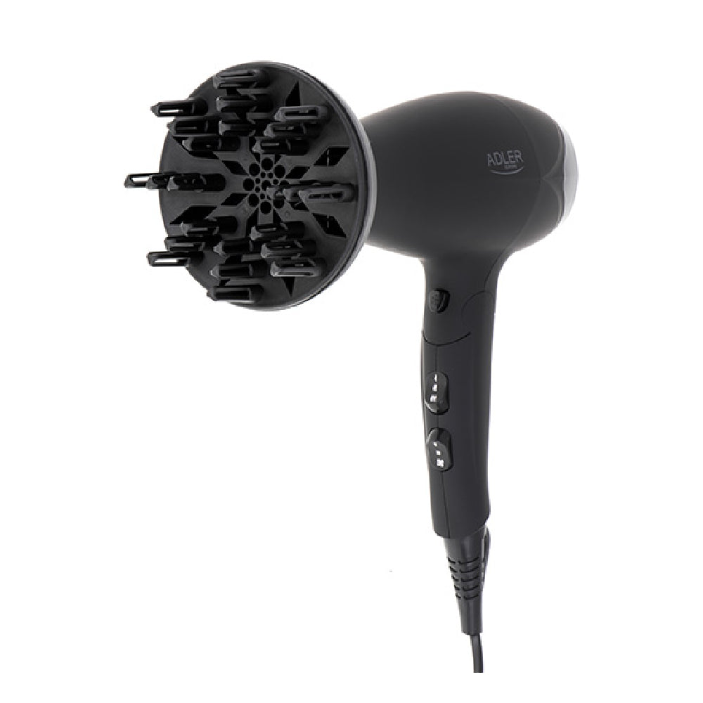 Adler | AD 2267 | Hair Dryer | 2100W | Foldable | Diffuser | Black