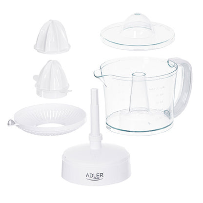 Adler | AD 4009 | Citrus Juicer | 40W | 1L | 2 Cones | White