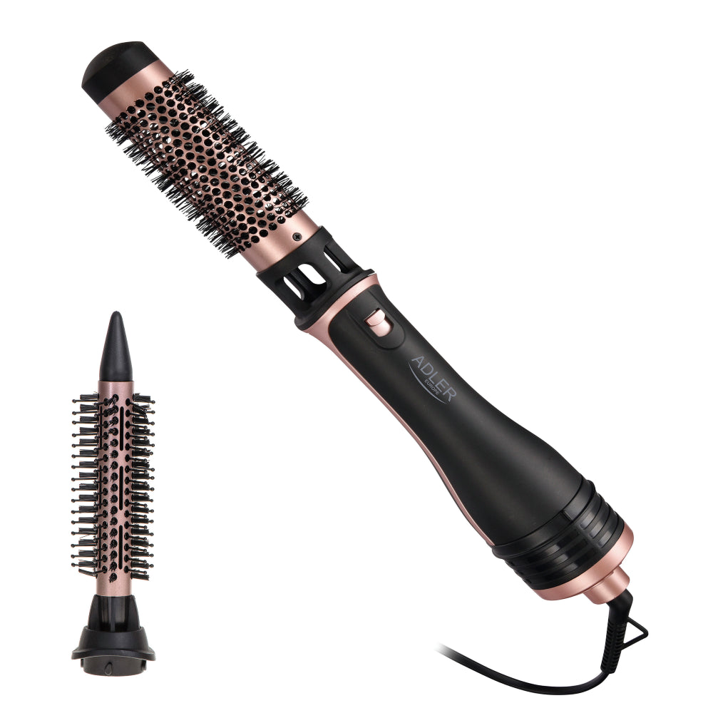 Adler | AD 2026 | Hair Styler | 1200W | 2 Brushes | Black/Gold