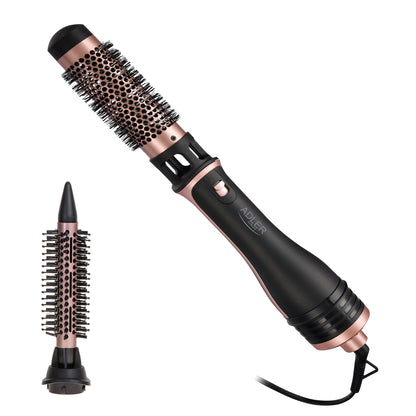 Adler | AD 2026 | Hair Styler | 1200W | 2 Brushes | Black/Gold