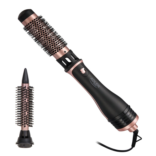 Adler | AD 2026 | Hair Styler | 1200W | 2 Brushes | Black/Gold