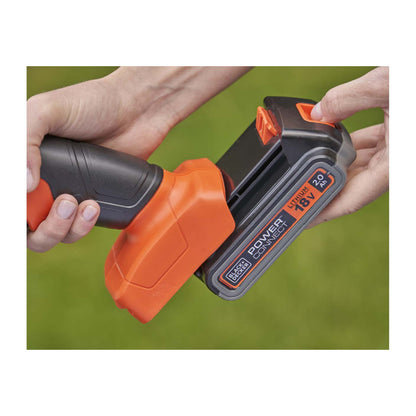 BLACK & DECKER | BCSS18D1-QW | Cordless Garden Scissors | 18V | 2.0 Ah