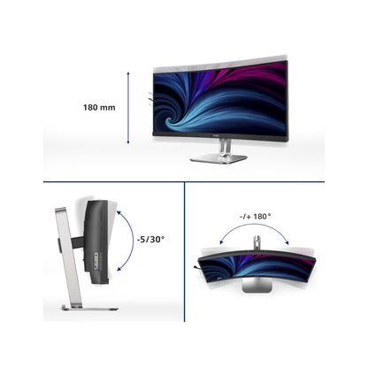 Philips | 34B2U5600C | 34" | VA | WQHD 3440 × 1440 | 120 Hz | USB-C 96W | Curved | OUTLET