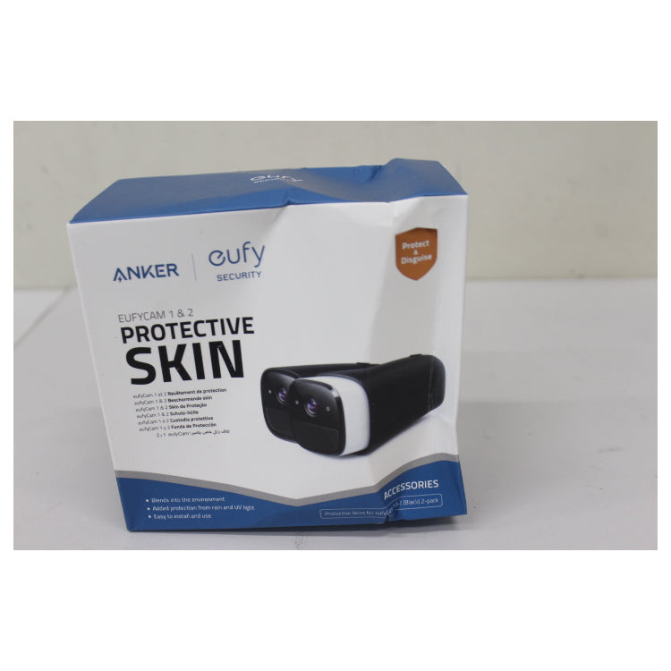 Anker Eufy | T8711111SO | Silicone Skins | Black | 2 pcs | for EufyCam & EufyCam 2 | DAMAGED PACKAGING | OUTLET