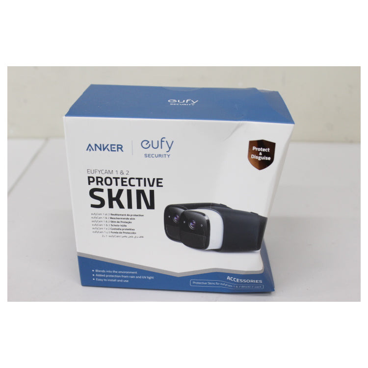 Anker Eufy | T8711111SO | Silicone Skins | Black | 2 pcs | for EufyCam & EufyCam 2 | DAMAGED PACKAGING | OUTLET