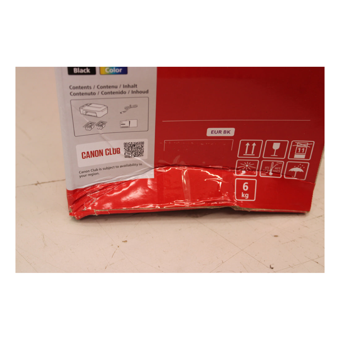 Canon | TS3750i | Tintenstrahldrucker | A4 | Farbe | 3-in-1 | Wi-Fi | BESCHÄDIGTE VERPACKUNG | OUTLET