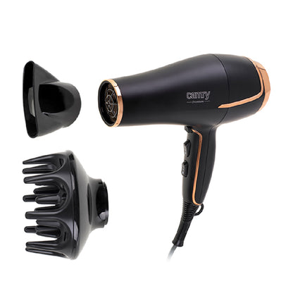 Camry | CR 2255 | Hair Dryer | 2200W | 3 Temp settings | Black