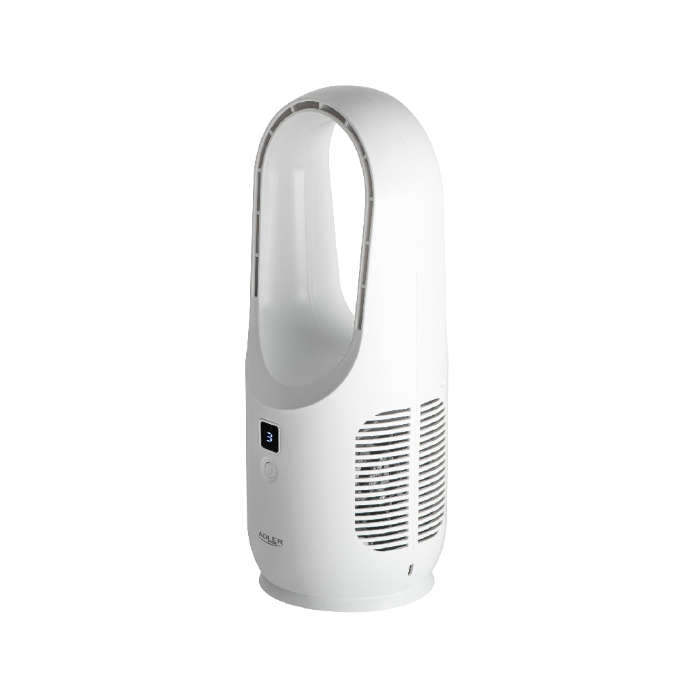 Adler | AD 7343 | Desk Fan | Bladeless | 3 speeds | White