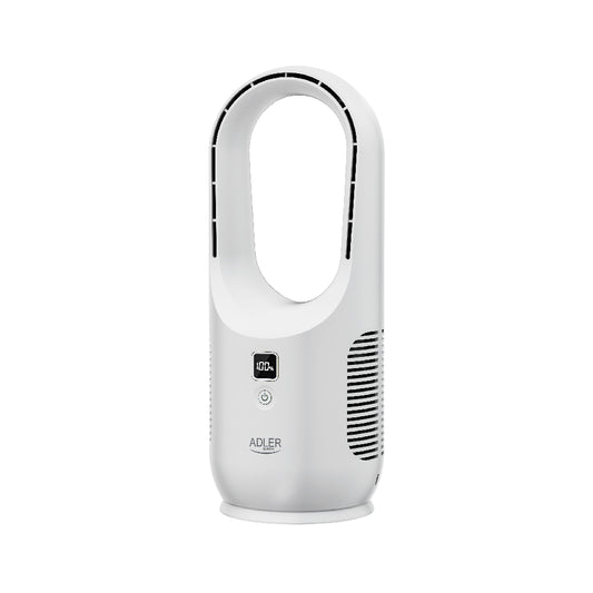 Adler | AD 7343 | Desk Fan | Bladeless | 3 speeds | White