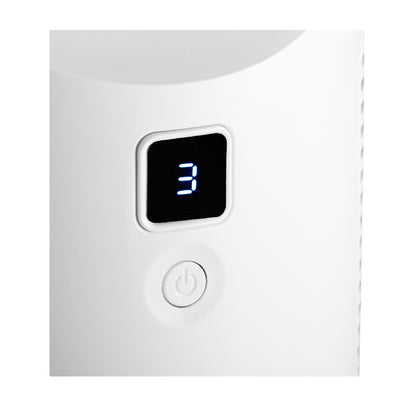 Adler | AD 7343 | Desk Fan | Bladeless | 3 speeds | White