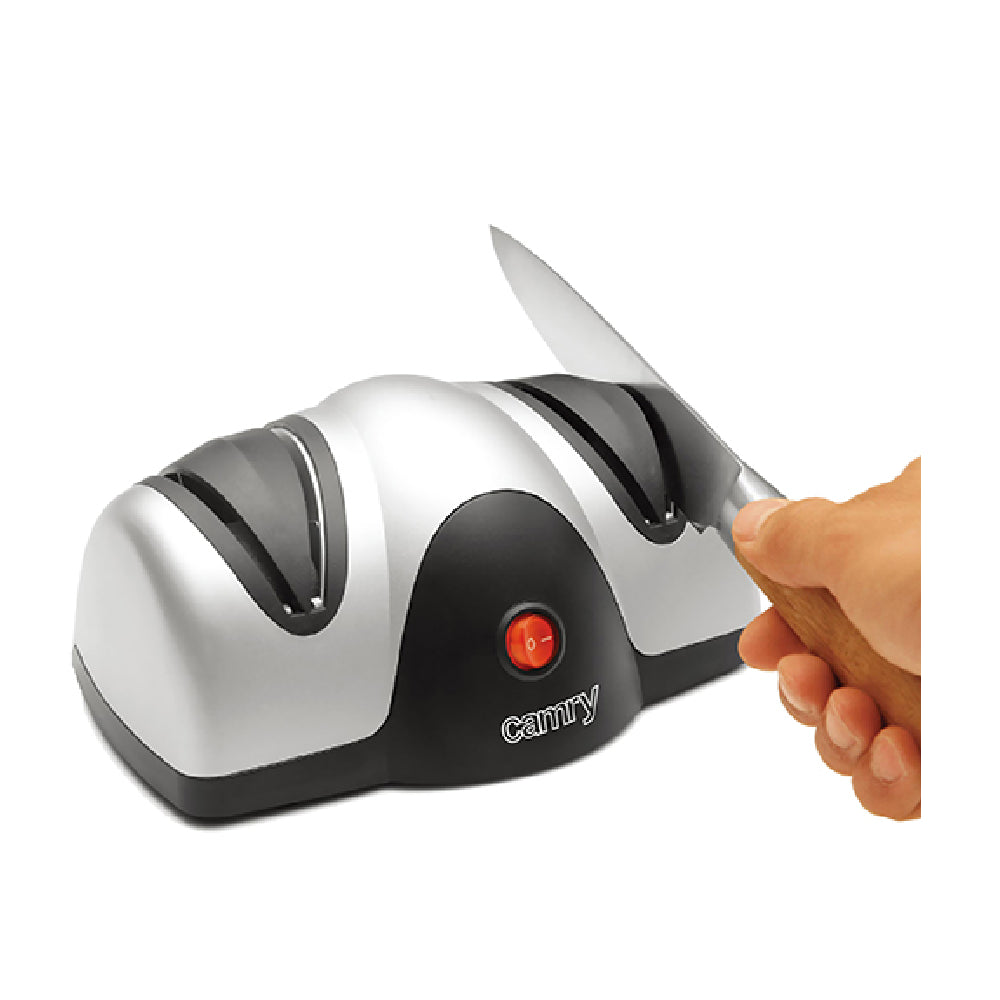 Camry | CR 4469 | Knife sharpener | 60W | 2-stage sharpening | Black/Silver