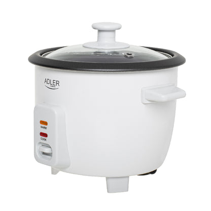 Adler | AD 6418 | Rice Cooker | 300W | 0.6L | White