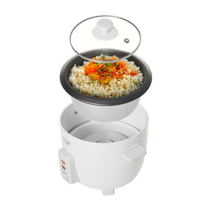 Adler | AD 6418 | Rice Cooker | 300W | 0.6L | White