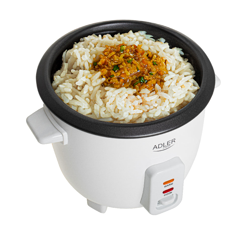 Adler | AD 6418 | Rice Cooker | 300W | 0.6L | White
