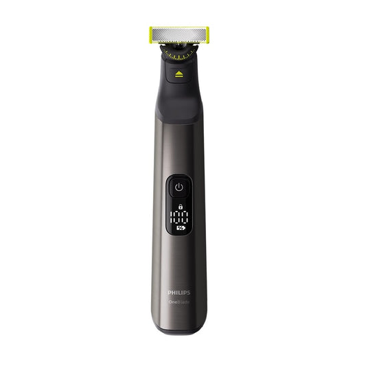 Philips | QP6552/15 OneBlade Pro 360 | Hair Trimmer for Face and Body | Cordless | Wet & Dry | 20 length steps | Chrome