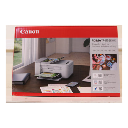 Canon | TR4756i | Inkjet Printer | A4 | Colour | 4-in-1 | Wi-Fi | White | DAMAGED PACKAGING | OUTLET