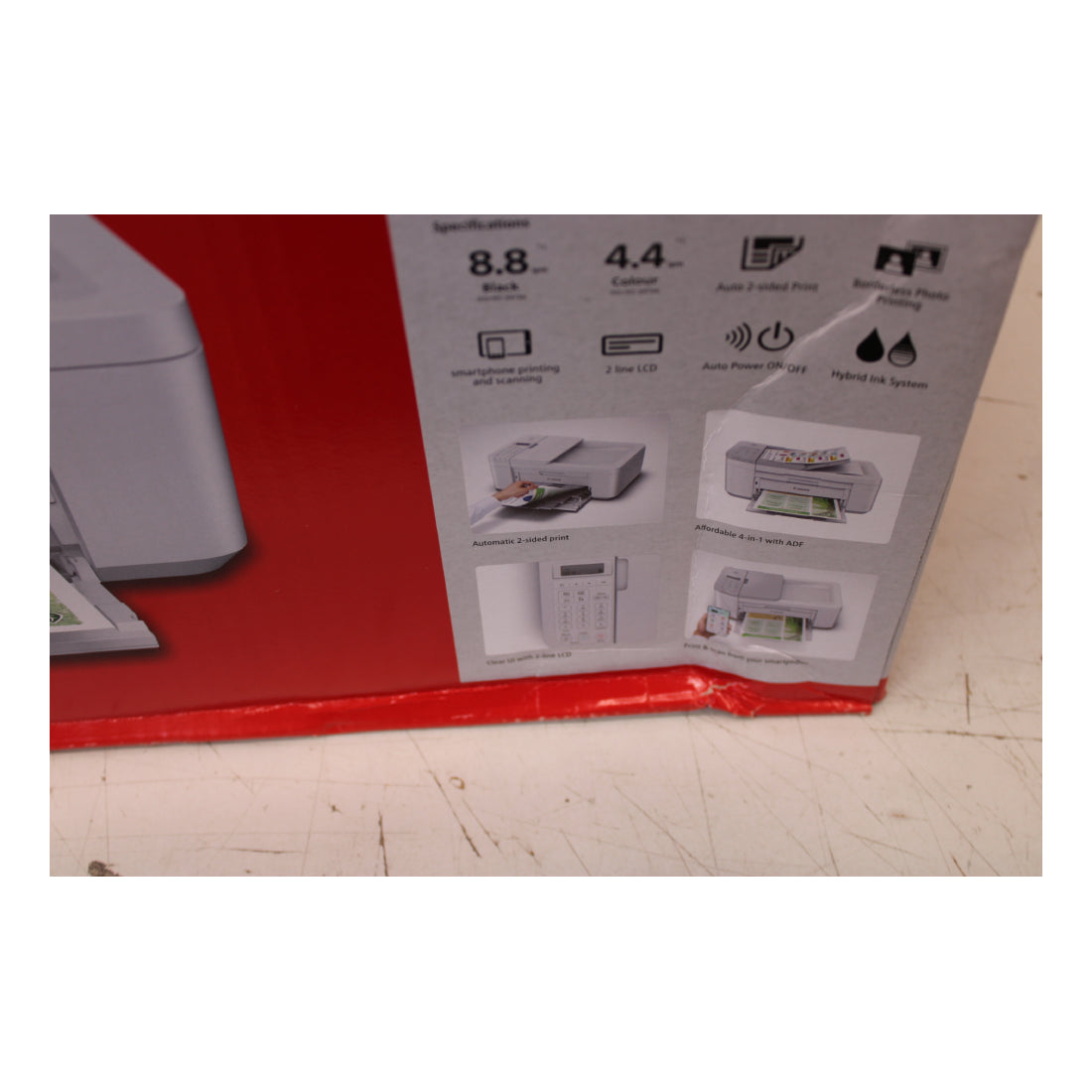 Canon | TR4756i | Inkjet Printer | A4 | Colour | 4-in-1 | Wi-Fi | White | DAMAGED PACKAGING | OUTLET