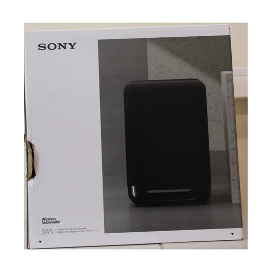 Sony | SA-SW5 | Wireless Subwoofer | 300 W | for HT-A9 / A7000 | Black | DAMAGED PACKAGING | OUTLET