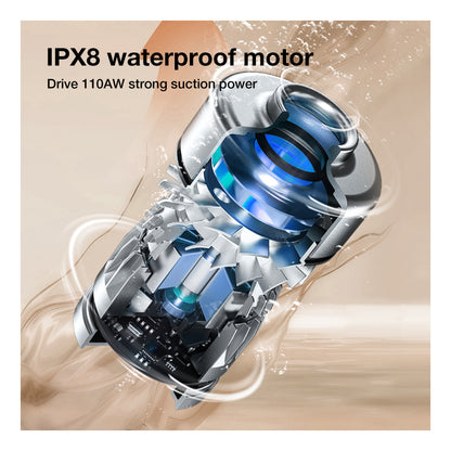 Jimmy | PW11 Pro Max-B | Cordless Vacuum Cleaner | Dry & Wet | 460 W | 21.6 V | 80 min | Black / Silver