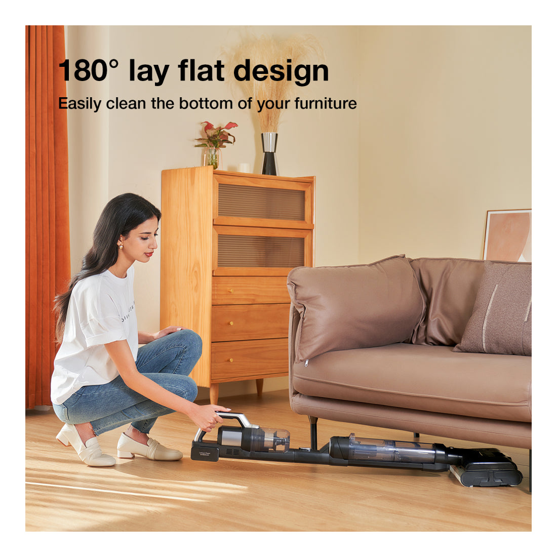 Jimmy | PW11 Pro Max-B | Cordless Vacuum Cleaner | Dry & Wet | 460 W | 21.6 V | 80 min | Black / Silver