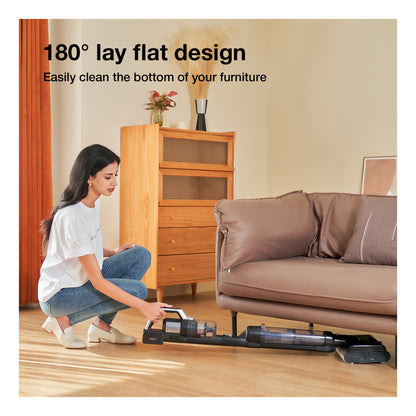 Jimmy | PW11 Pro Max-B | Cordless Vacuum Cleaner | Dry & Wet | 460 W | 21.6 V | 80 min | Black / Silver