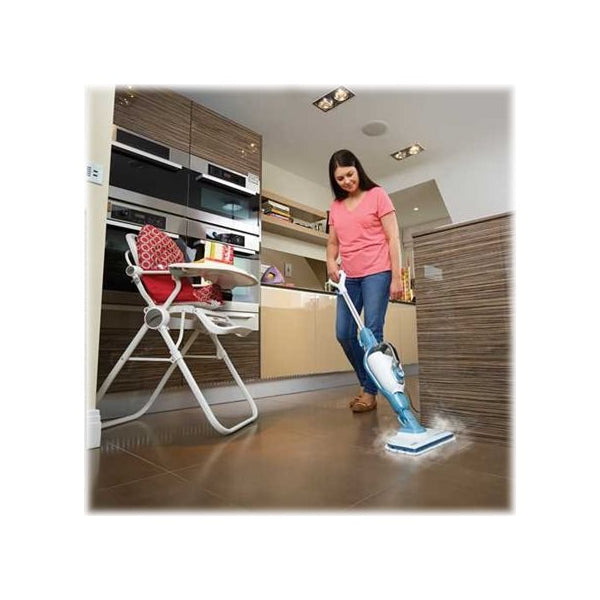 BLACK & DECKER | FSMH1321-QS | Steam Cleaner | 1300 W | 0.5 L | White / Aqua