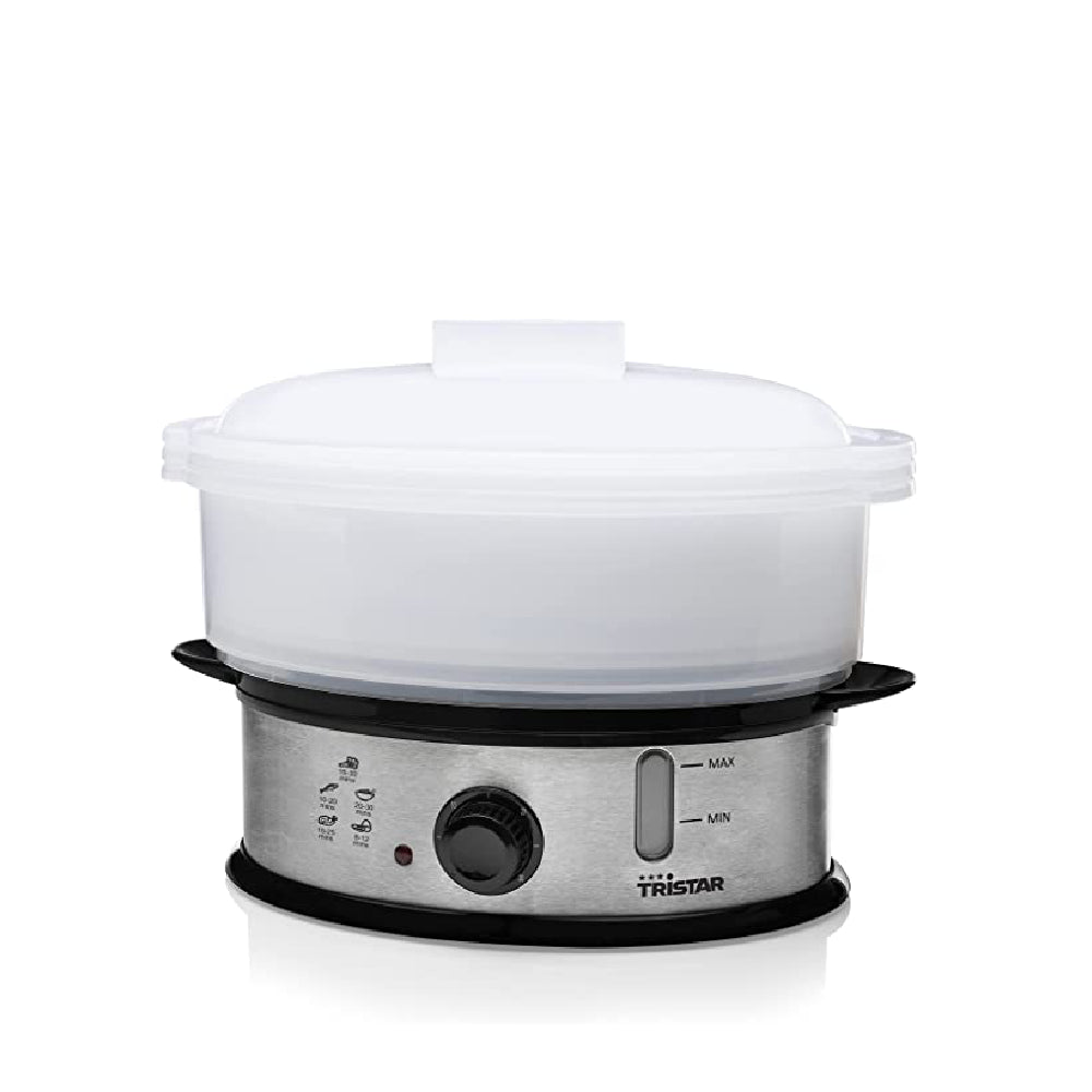 Tristar | VS-3914 | Steamer | 1.2kW | 11L | Timer | Silver