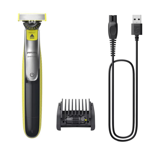 Philips | QP2734/23 | OneBlade 360 | 60 min | Wet & Dry | Green/Gray