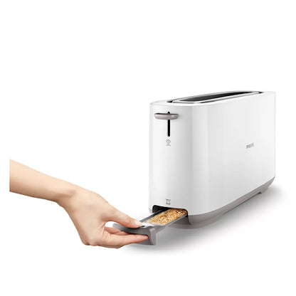 Philips | HD2590 | Toaster | 1030W | 1 Long Slot | White/Grey