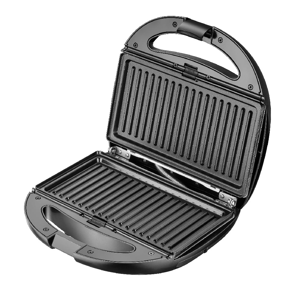 Camry | CR 3057 | Sandwich maker 6 in 1 | 1200W | 6 sets of plates | Black/Silver