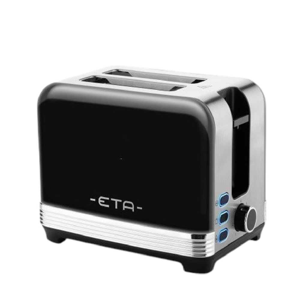 ETA | Storio 9166 90020 | Toaster | 930W | 2 Slices | Black/Silver