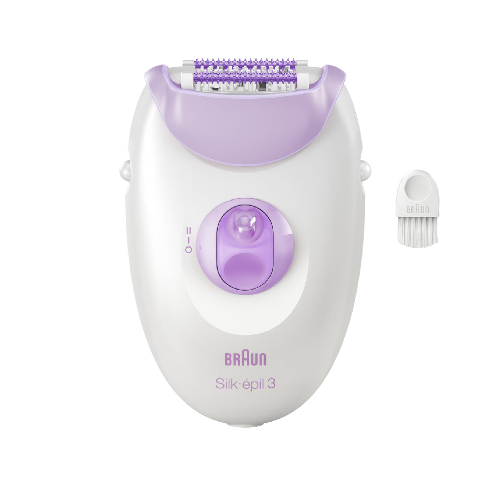 Braun | SE3-000 | Silk-épil 3 | 2 speeds | 20 tweezers | White/Purple