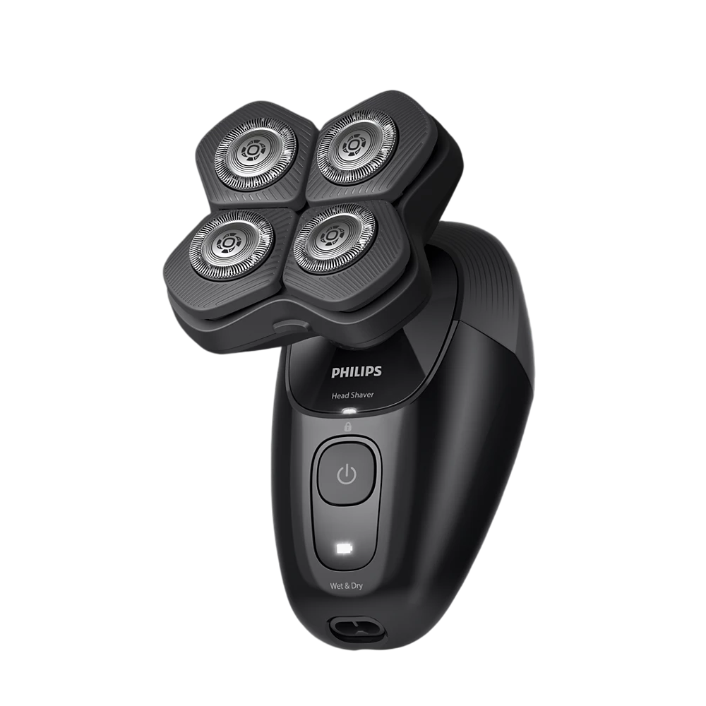 Philips | HS5980/15 | Pro 5000 Series Head Shaver | Wet & Dry | Lithium | Deep Black