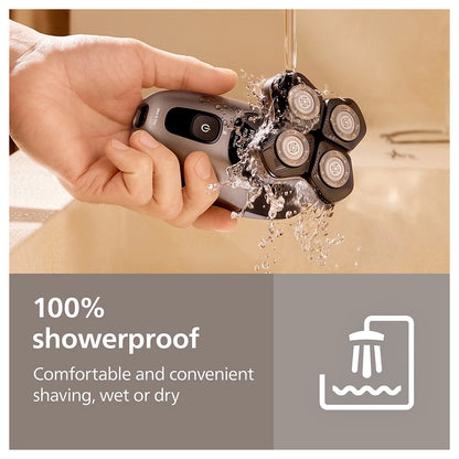 Philips | HS5980/15 | Pro 5000 Series Head Shaver | Wet & Dry | Lithium | Deep Black