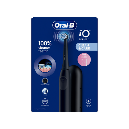 Oral-B | iO2i | Electric Toothbrush | Rechargeable | 3 modes | Night Black