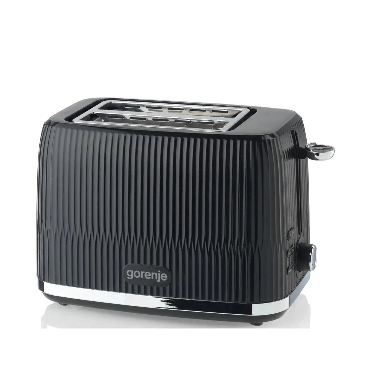 Gorenje | Toaster | T850DPB | 850 W | Slices Qty 2 | Material Plastic | Black
