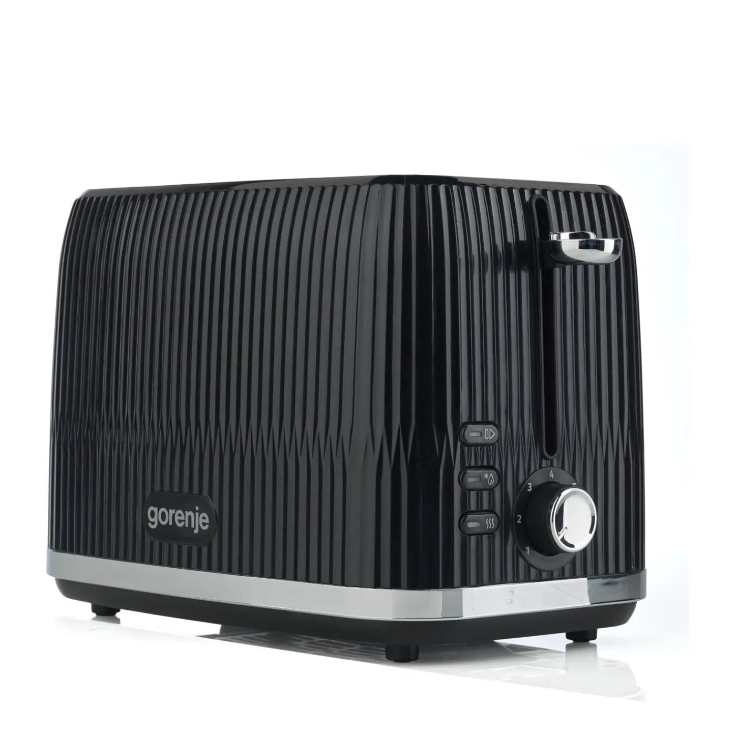 Gorenje | Toaster | T850DPB | 850 W | Slices Qty 2 | Material Plastic | Black