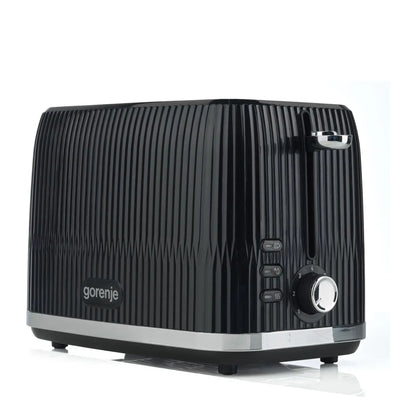 Gorenje | Toaster | T850DPB | 850 W | Slices Qty 2 | Material Plastic | Black