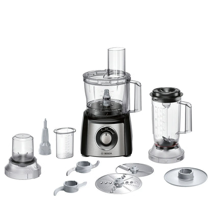 Bosch | Food processor | MCM3501M | 800 W | 2.3 L | Black | Silver