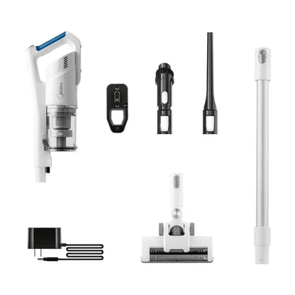 Midea | Vacuum cleaner - cordless | MCS2021WB | Dry | 220 - 240 V | Grey | White