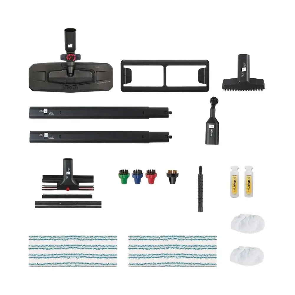Polti | Steam cleaner | PTEU0280 Vaporetto Pro 95_Turbo Flexi | 1100 W | 1.3 L | Black/Green