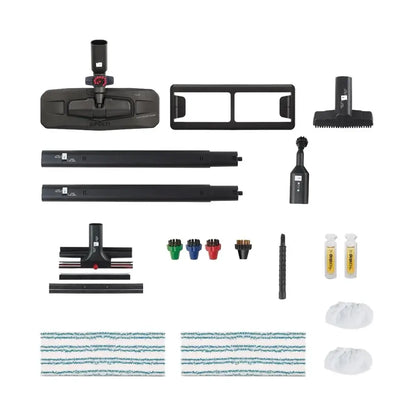 Polti | Steam cleaner | PTEU0280 Vaporetto Pro 95_Turbo Flexi | 1100 W | 1.3 L | Black/Green