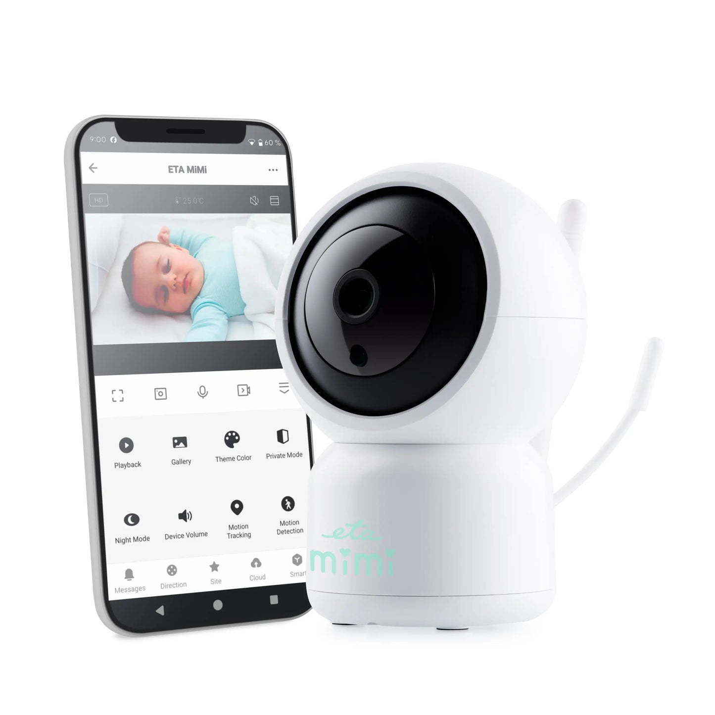 ETA | Baby Monitor | ETA630690000 MIMI | White
