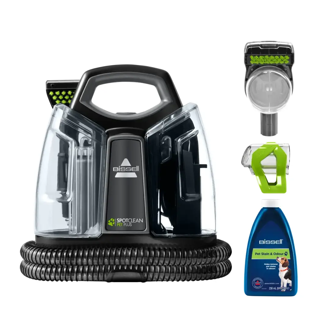 Bissell | SpotClean Pet Plus Cleaner | 37241 | Corded operating | 330 W | Black/Titanium