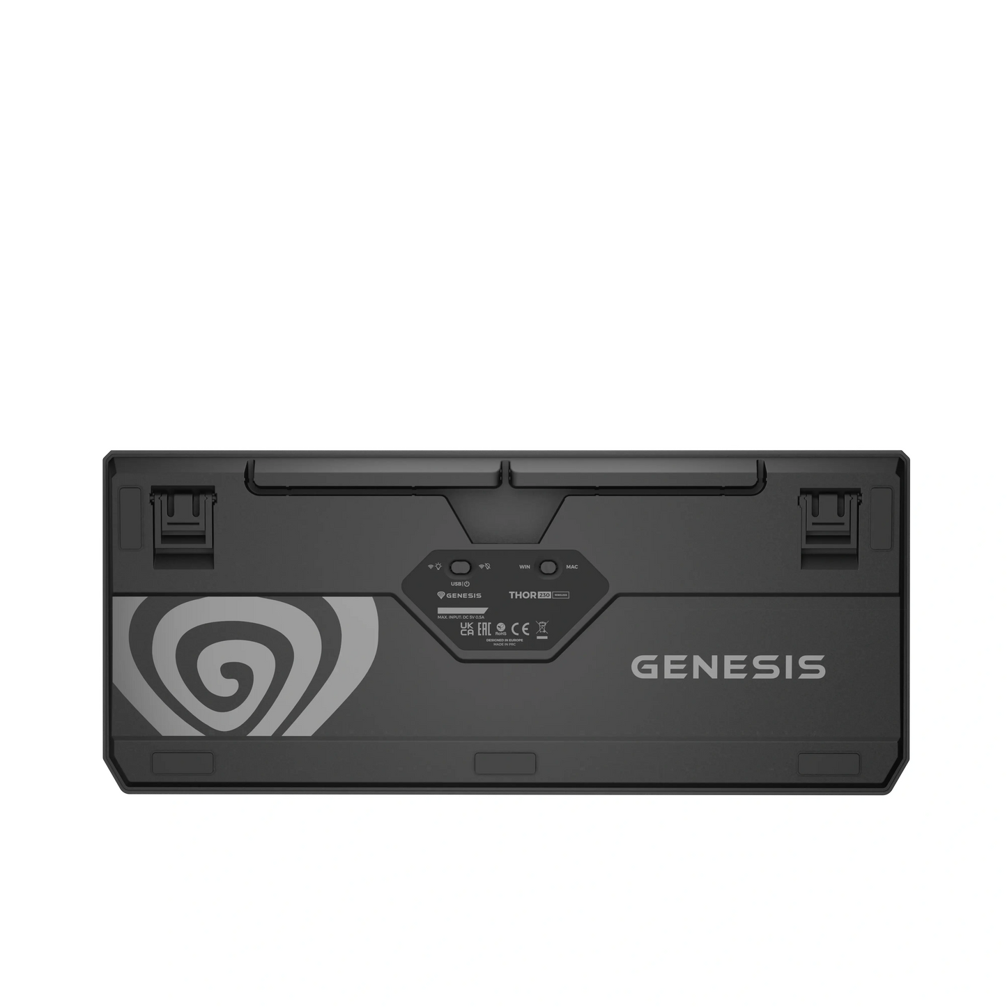 Genesis | Keyboard | THOR 230 | Wired | Backlit RGB | USB | Naval Blue Positive