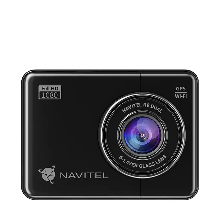 NAVITEL | Dashboard camera - 1080p | R9 DUAL | GPS | Wireless LAN